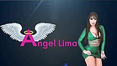 Angel Lima Exposes in Public Bathroom with Big Tits