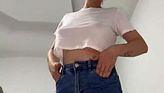 Recogi un Cliente de Didi Sin Sosten y Se Dio Cuenta de Mis Grandes Tetas