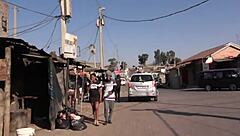 Thick BBW Sucked In Outdoor Shower