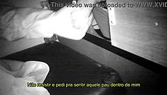 brazilian wife enjoys glory hole at party