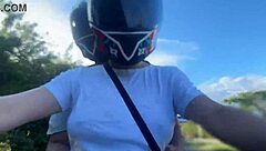 Recogi un Cliente de Didi Sin Sosten y Se Dio Cuenta de Mis Grandes Tetas