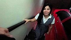 Latina alexachris20 trades ass for grades in colombian motel gangbang