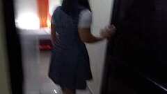 First Part Girl Gets Ass Fucked Hard In Colombian Motel Creampie