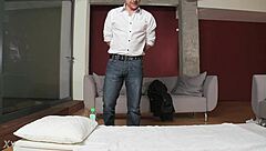 Massage Therapy Turns Rough And Anal!