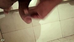 Peruvian Girl Gets Massage Before Shower