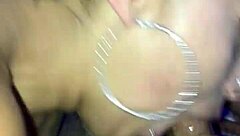 Puerto Rican Girl Gives Intense Blowjob Action