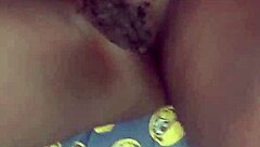 Intense Pussy Rubbing With Big Black Cock