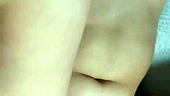 Beautiful Latina Rides Boyfriend's Friend For First Time Screaming