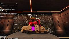 dos perras blancas convertidas en contenedores de esperma bbc