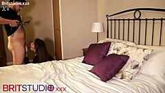 British Teen 18+ Sucks Dick In Costume, Gets Fucked Hard