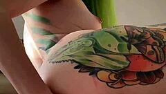 young girl enjoys some solo fun with fingering