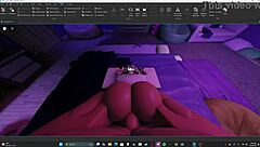 hot blonde passionately takes this massive cock deep