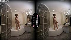 terry bliss often masturbates solo in vr