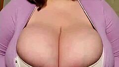 look at this busty mature lady's tits