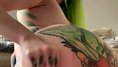 young girl enjoys some solo fun with fingering