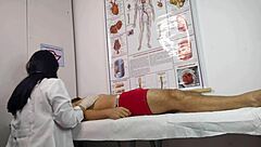 Nurse Handles Her First Patient's Erection! Rough Blowbang Action