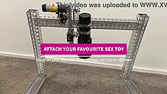 Lap dancer rides world's best sex machine!