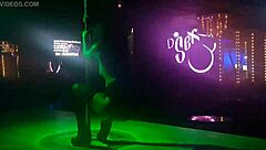 this 18-year-old latina gives a hot table dance on desk