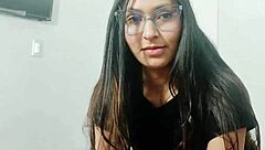 hot stepsister shows skirt to stepfather and goes to bed