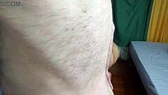i'm giving a handjob to this big cock while moaning