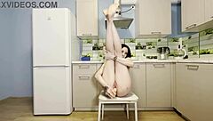 i put a camera to record my horny babysitter? watch her