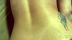 hotwife enjoys intense interracial creampie from black and white cocks