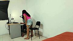 Young Stepbro Fucks Stepsister While Other Plays VR