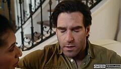 latin teen 18+ facesits fucks new stepdad thank you