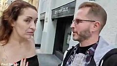 How does dry anal destroy this milf's ass with deepthroat?