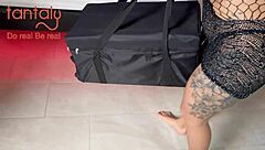 I fuck big tantaly toy cock