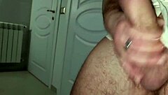 I love getting off solo in just my shirt with my huge cock rock hard