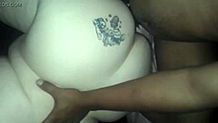 doggystyle pinned by big black cock