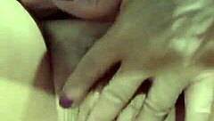 Old Naughty Woman Masturbates Intensely