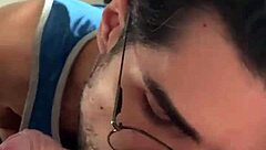 Morning Blowjob Makes Friend Cum