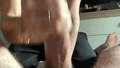 Morning Blowjob Makes Friend Cum