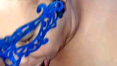 Amateur Latina swallows cum after deepthroat blowjob and hairy pussy action