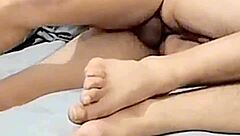 Chacalon depila pasivo's culo then fucks passionately twice