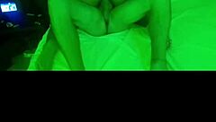 Corninho Films Wife in Lingerie with Monster Cock Friend, Old Husband Away?