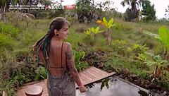 Transando Em Uma Vereda No Jalapão! Alemaohub Beautiful Latina Big Cock Ass Monster Cock Homemade Big Ass Amateurs Cute Cumshot