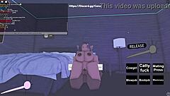 93 Roblox Porn Quickie With Big Black Cock Riding Cowgirl Brunette Big Tits