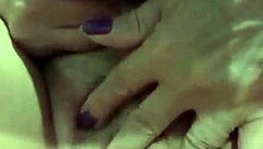 Old Naughty Woman Masturbates Intensely