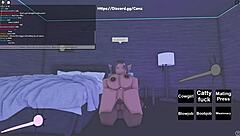 93 Roblox Porn Quickie With Big Black Cock Riding Cowgirl Brunette Big Tits