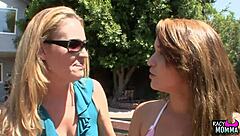 Can Stepmom Seduce Daughter Into Sixty Nine?