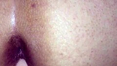 hot bbw latina gf phat ass fucked by bf in thick wet pussy with big dildo