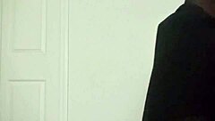 Stretching Arms For Exercise As If It's Masturbating With Intense Emotion