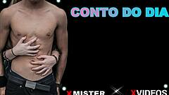 meu pai e meu irmão juntos