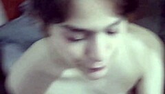 Shower encounter with stepsister turns into hard fucking and creampie.