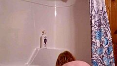 Sneaky video of me getting ready for a shower