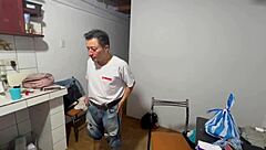 Shy 18 Year Old Girl With Big Tits And Big Ass Gets Wet By 55 Year Old Man Her Whore Friend Joins Them In Horny Threesome