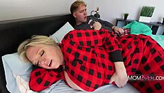 sharing bed with step mom turns naughty